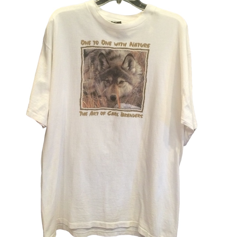 Vintage Carl Brenders Graphic Wildlife Tee Shirt